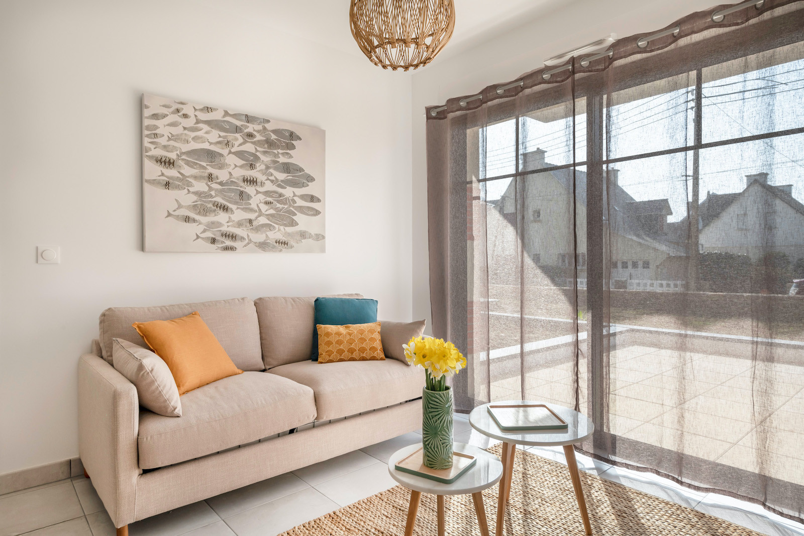  in Pléneuf-Val-André - 50m from the beach, lovely flat for 4