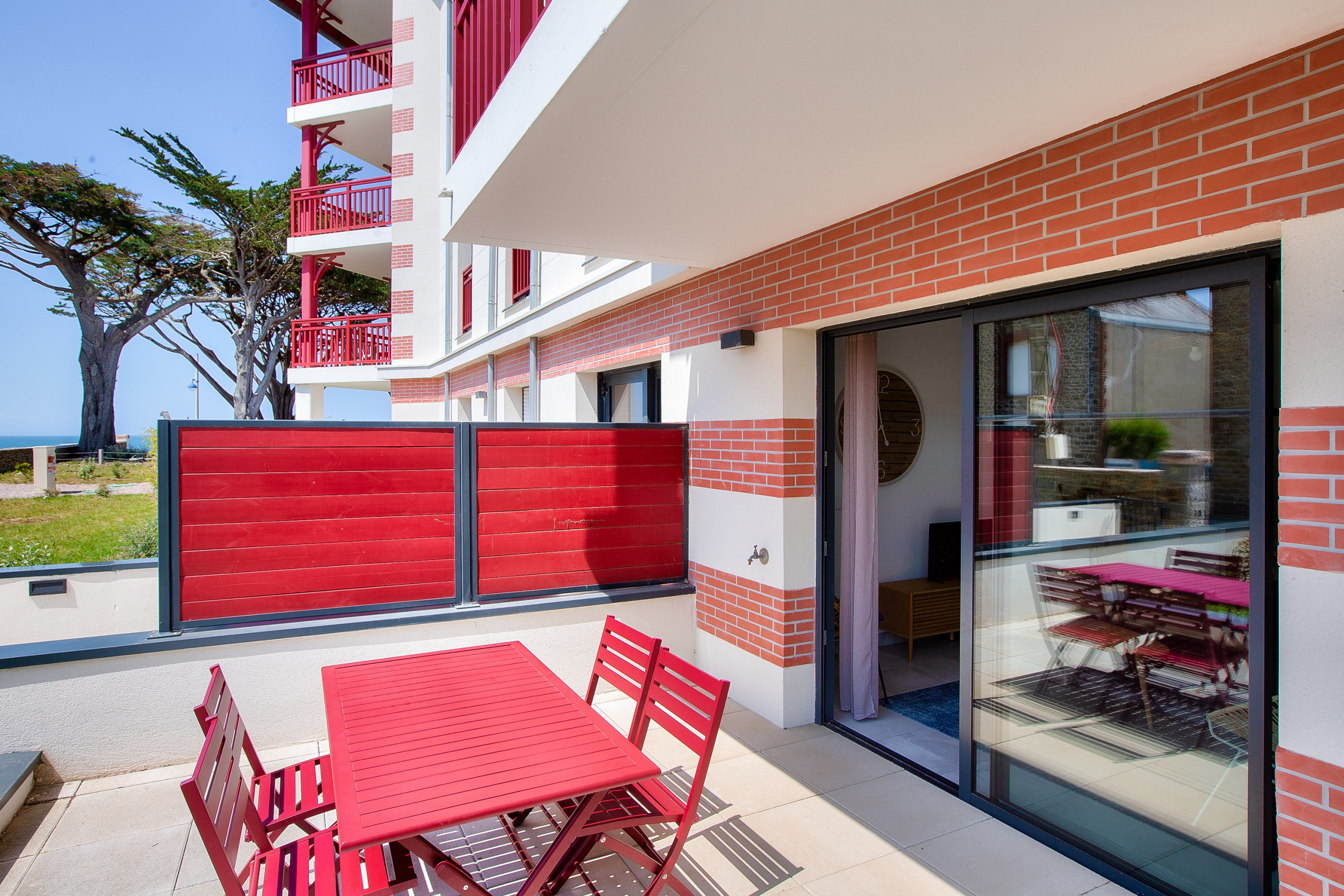  in Pléneuf-Val-André - 50m from the beach, nice flat for 4