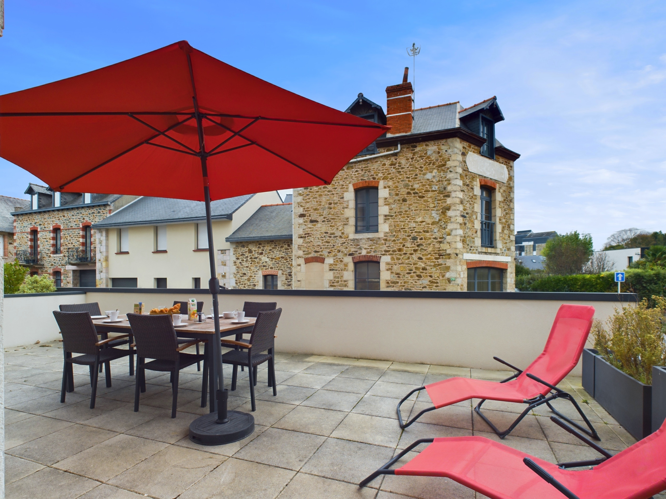  in Pléneuf-Val-André - 50m from the beach – terrace – 3 adults / 3 children