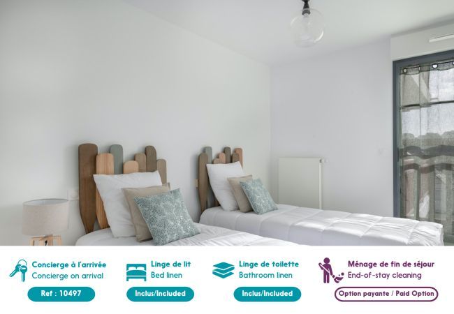 Apartment in Pléneuf-Val-André - Flat for 4, with sea view, in Pléneuf  Apartment in Pléneuf-Val-André - Flat for 4, with sea view, in Pléneuf