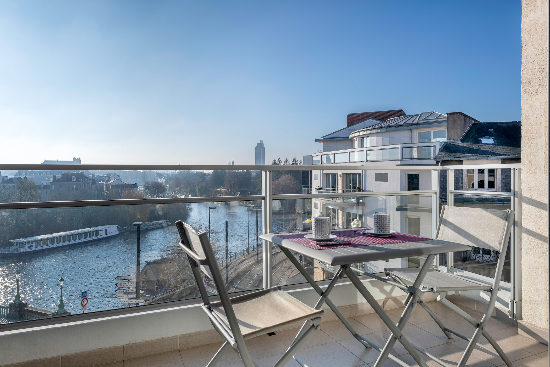  in Nantes - Flat with view on the Erdre for 4 persons