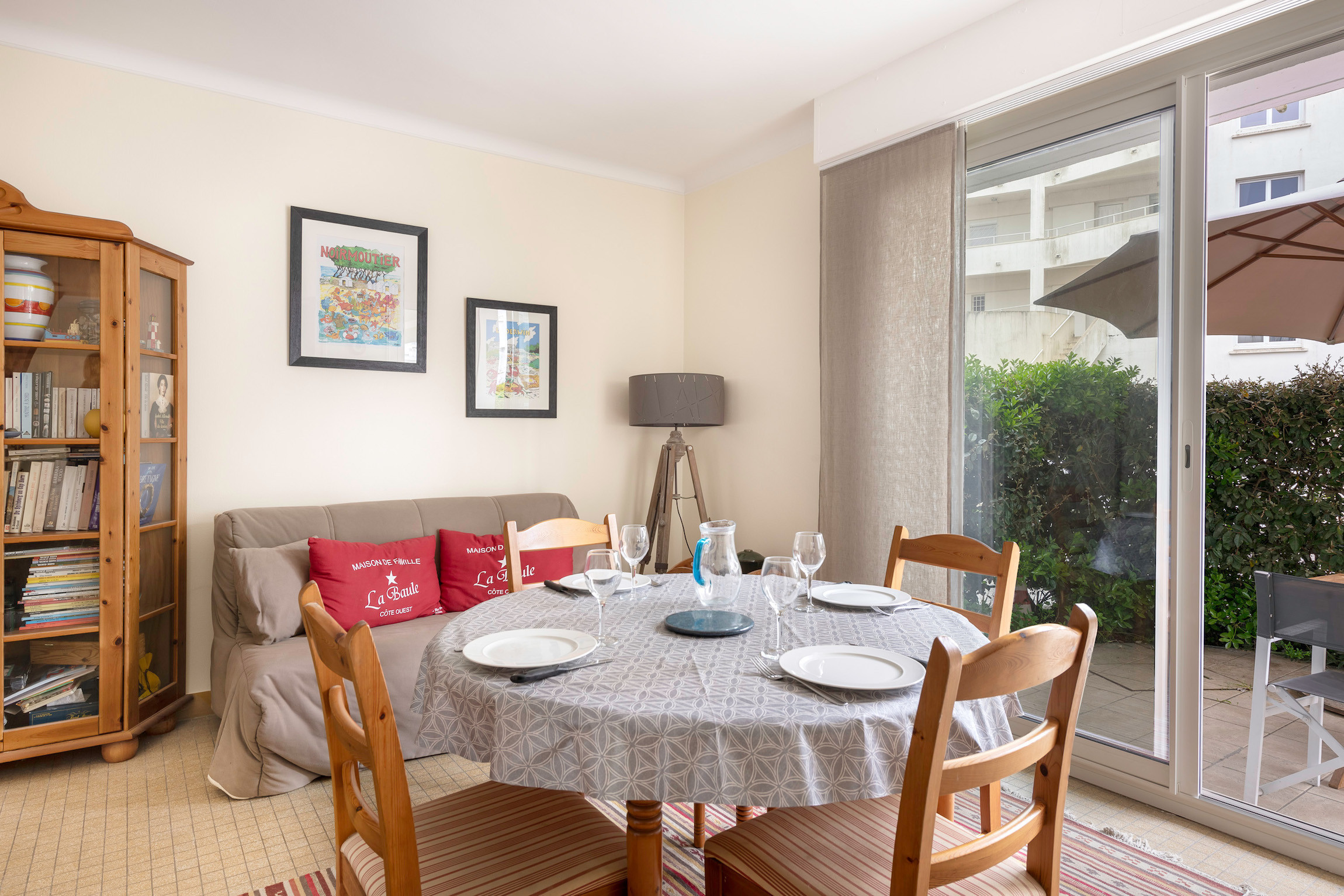  in La Baule-Escoublac - 70m from the sea! Flat for 4 in La Baule