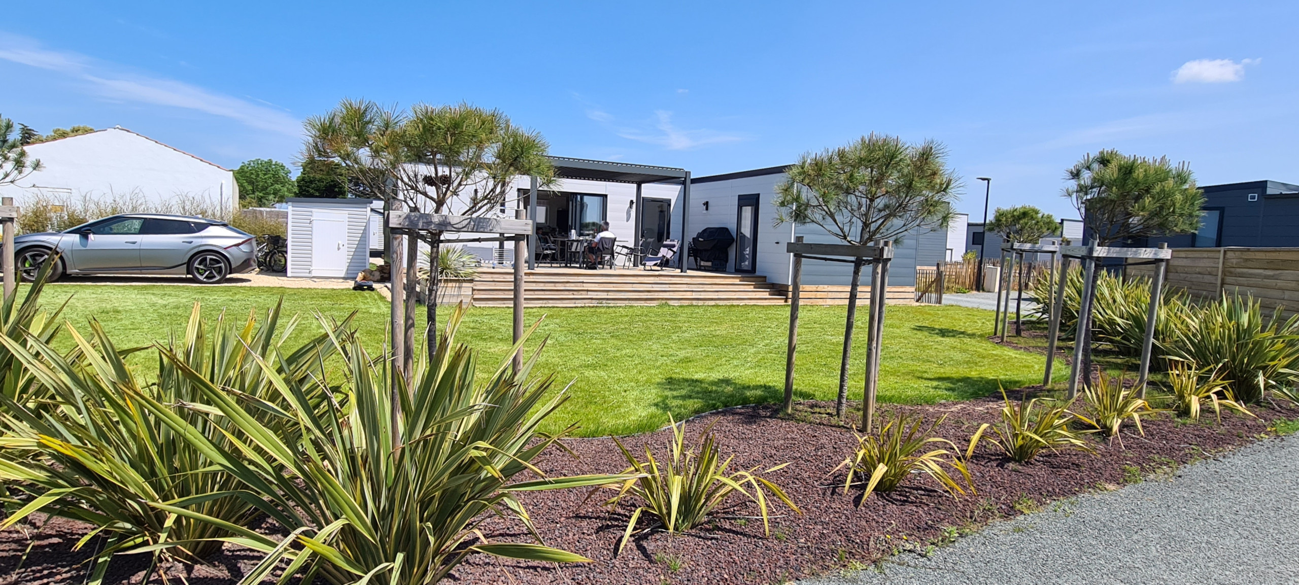 Villa in Bretignolles-sur-Mer - Chalet for 6 in an estate with swimming pool