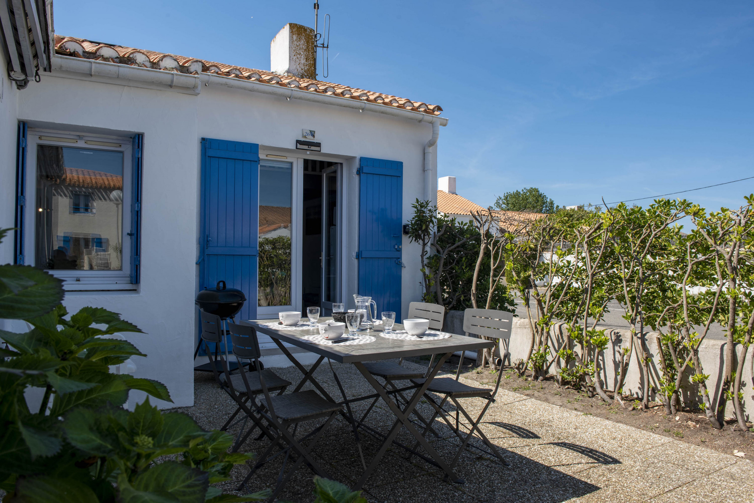  in Noirmoutier-en-l´Ile - House for 4 - Terrace - 300m from the beach