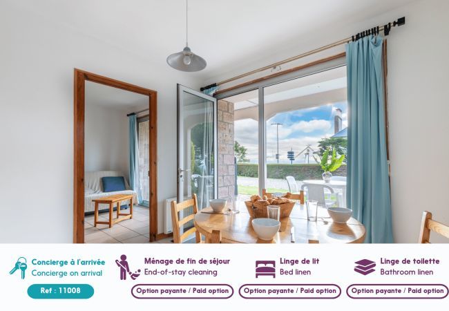 Studio in Pléneuf-Val-André - Sea view - Exceptional location for 4 Studio in Pléneuf-Val-André - Sea view - Exceptional location for 4