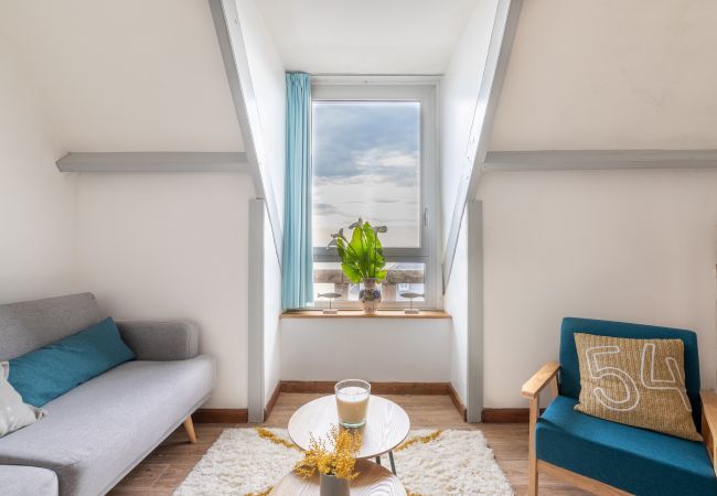 Apartment in Pléneuf-Val-André - 50m from the beach, charming flat with sea view Apartment in Pléneuf-Val-André - 50m from the beach, charming flat with sea view