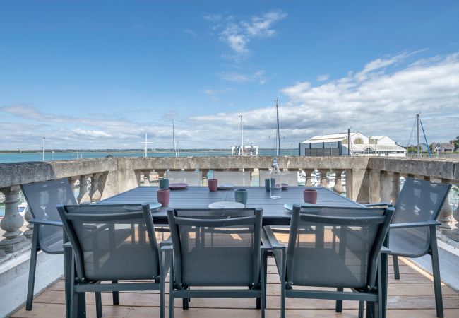 Apartment in Le Croisic - Beautiful flat with view on the port of Le Croisic