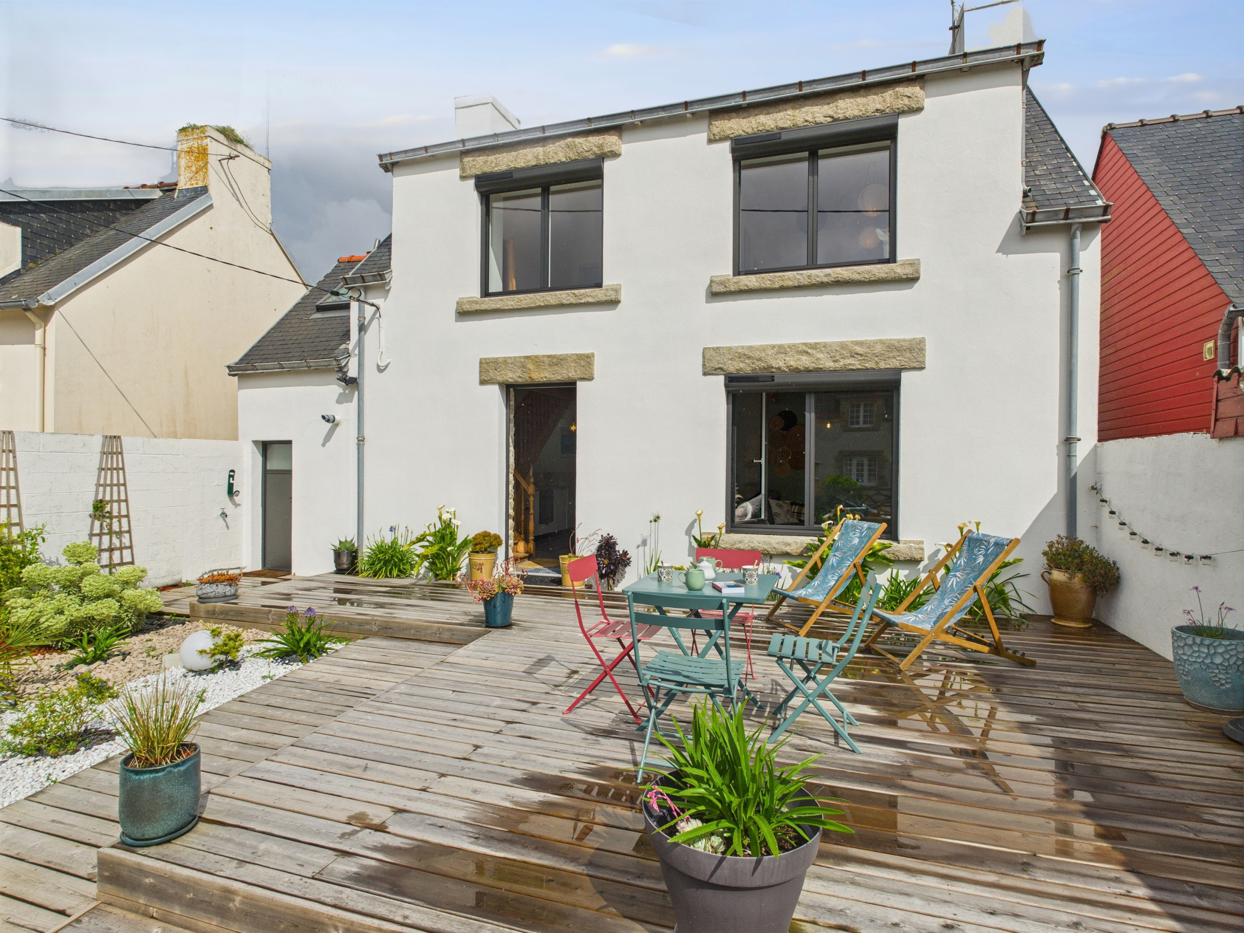  in Le Guilvinec - House for 6 rated 3* - Terrace - Guilvinec