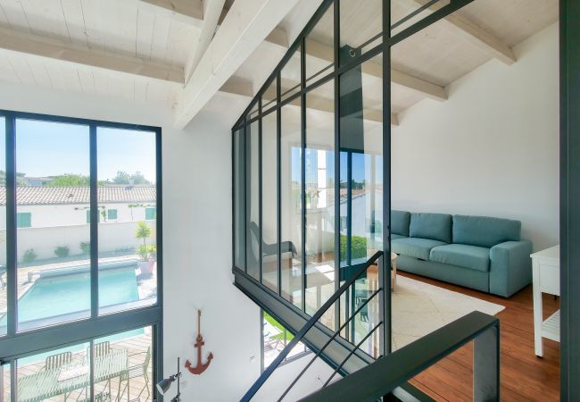 House in La Flotte - Villa for 10 with swimming pool, La Flotte en Ré House in La Flotte - Villa for 10 with swimming pool, La Flotte en Ré