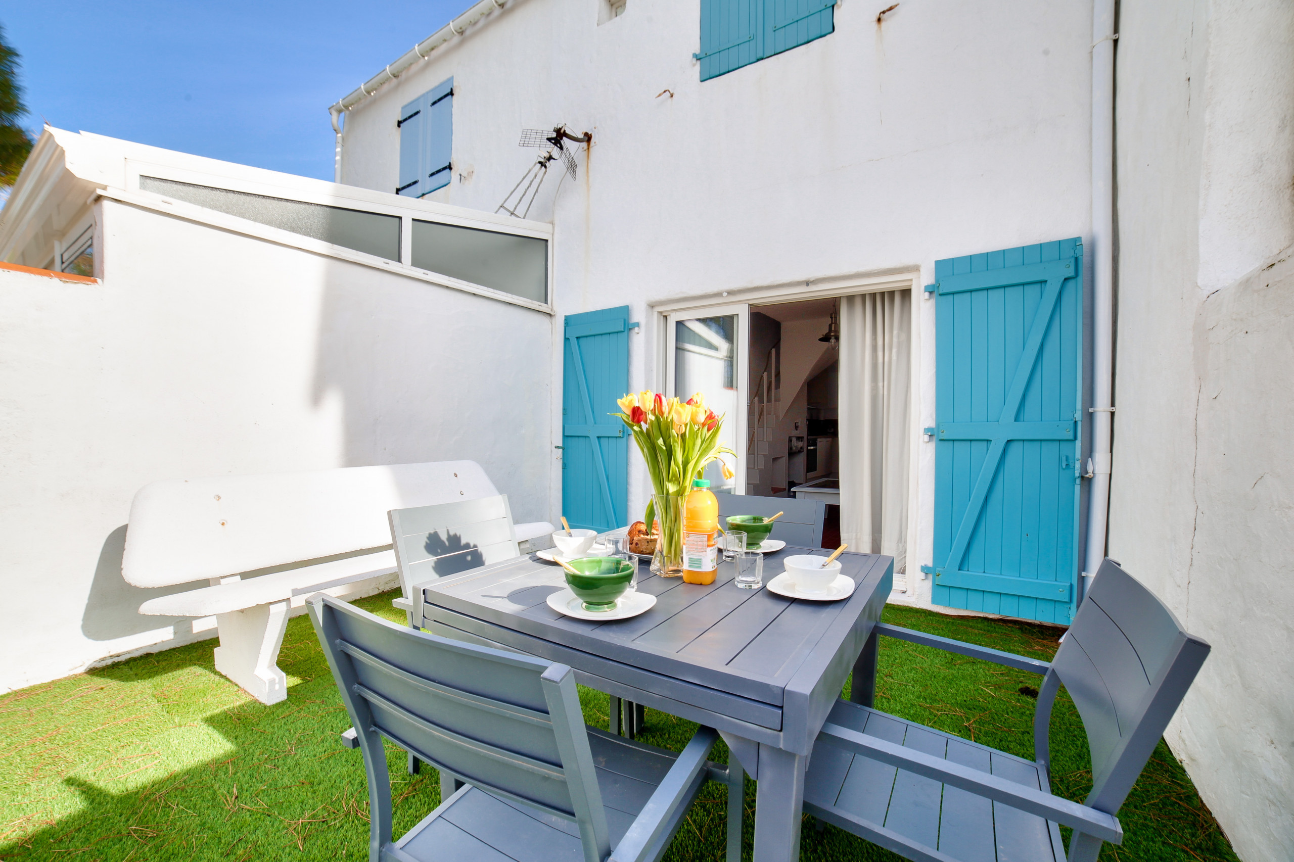  in La Guérinière - 600m from the beach - House for 5 - Terrace