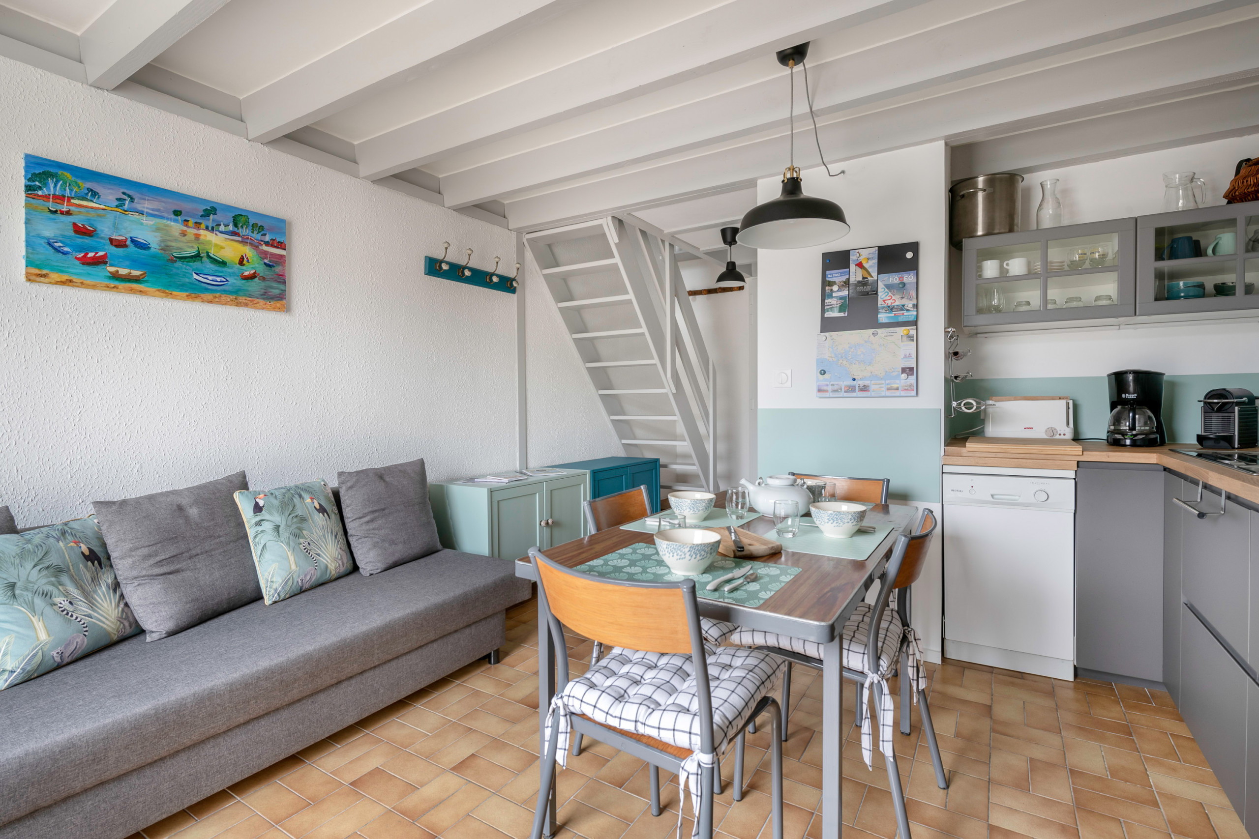  in Saint-Gildas-de-Rhuys - Vacations in Saint Gildas de Rhuys for 4 - Pool