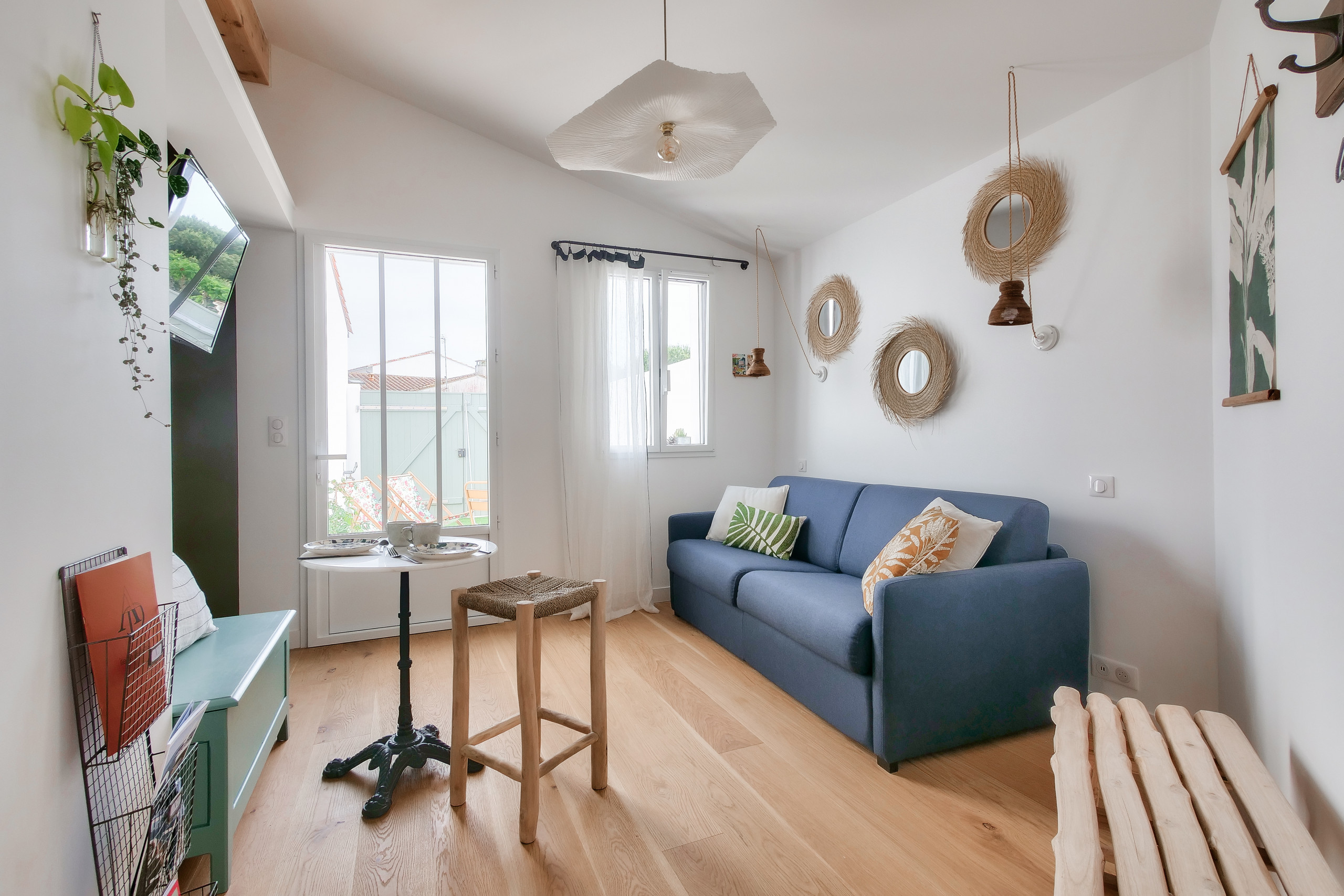  in Rivedoux-Plage - Studio with terrace 250 meters from the port