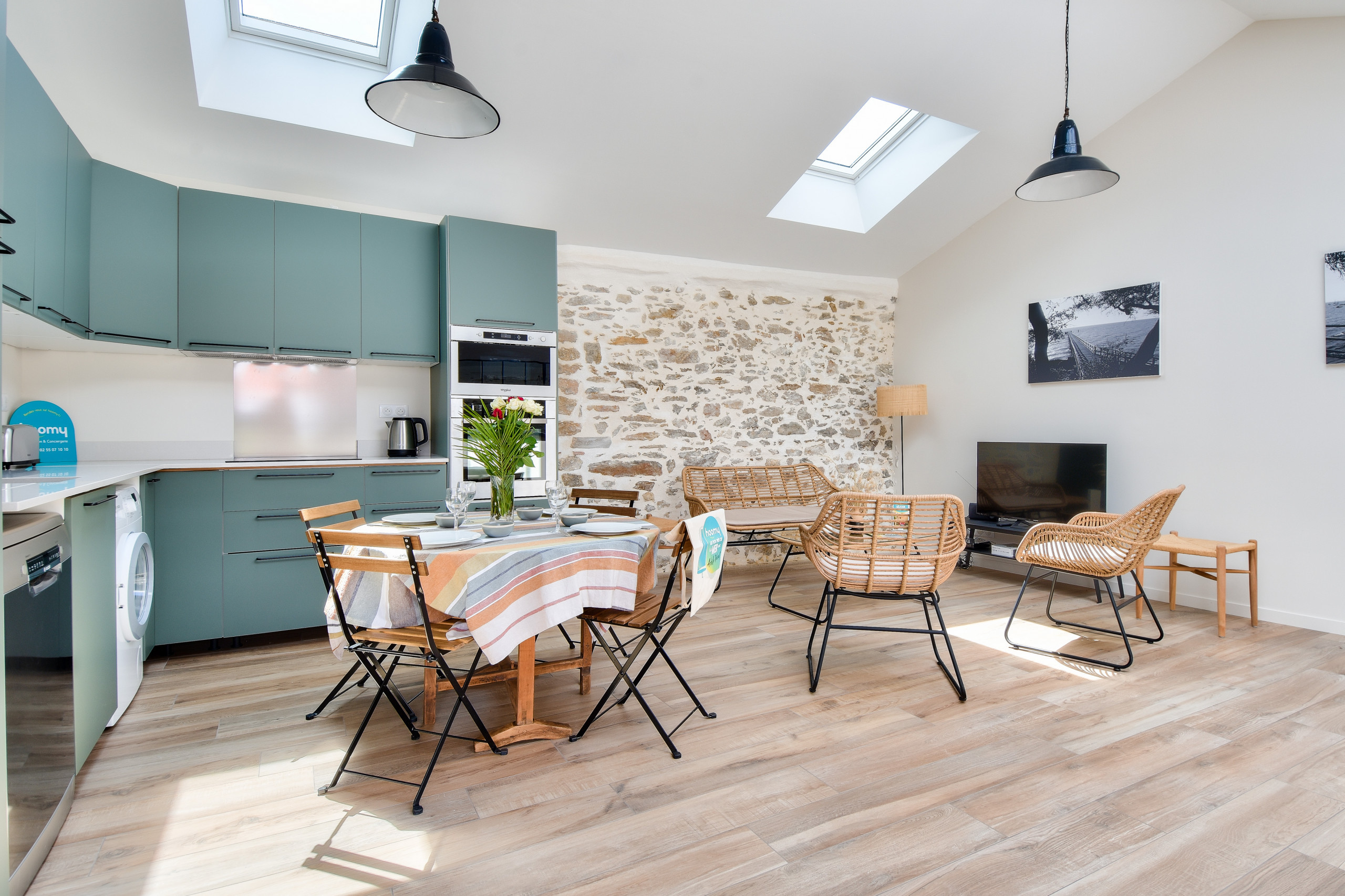  in Noirmoutier-en-l´Ile -  Salt marshes and beaches - 2 adults - 2 children