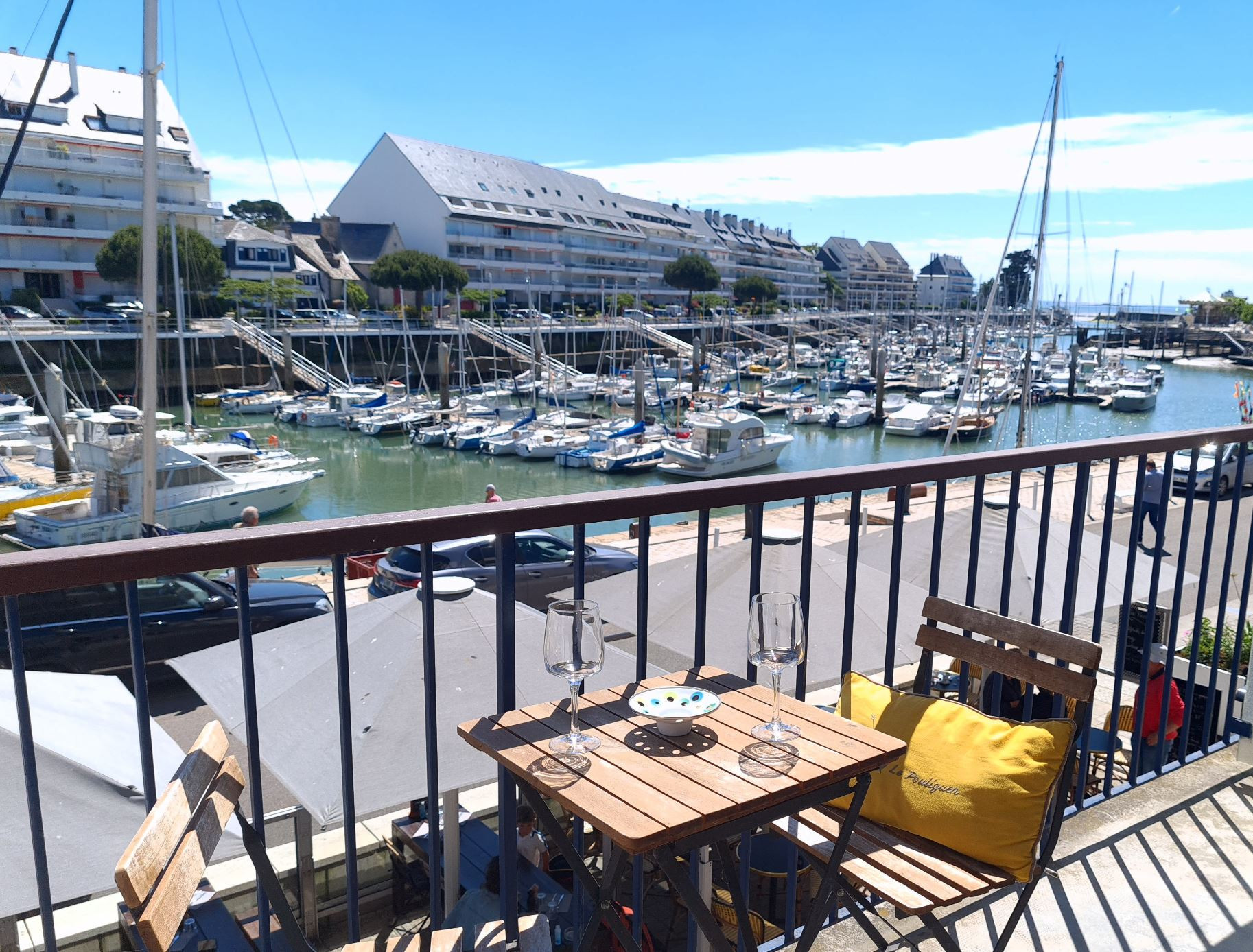  in Le Pouliguen - Relaxation and views of the port at Le Pouliguen