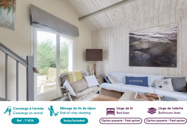 House in La Flotte - La Flotte - 10 People - 800m town centre House in La Flotte - La Flotte - 10 People - 800m town centre