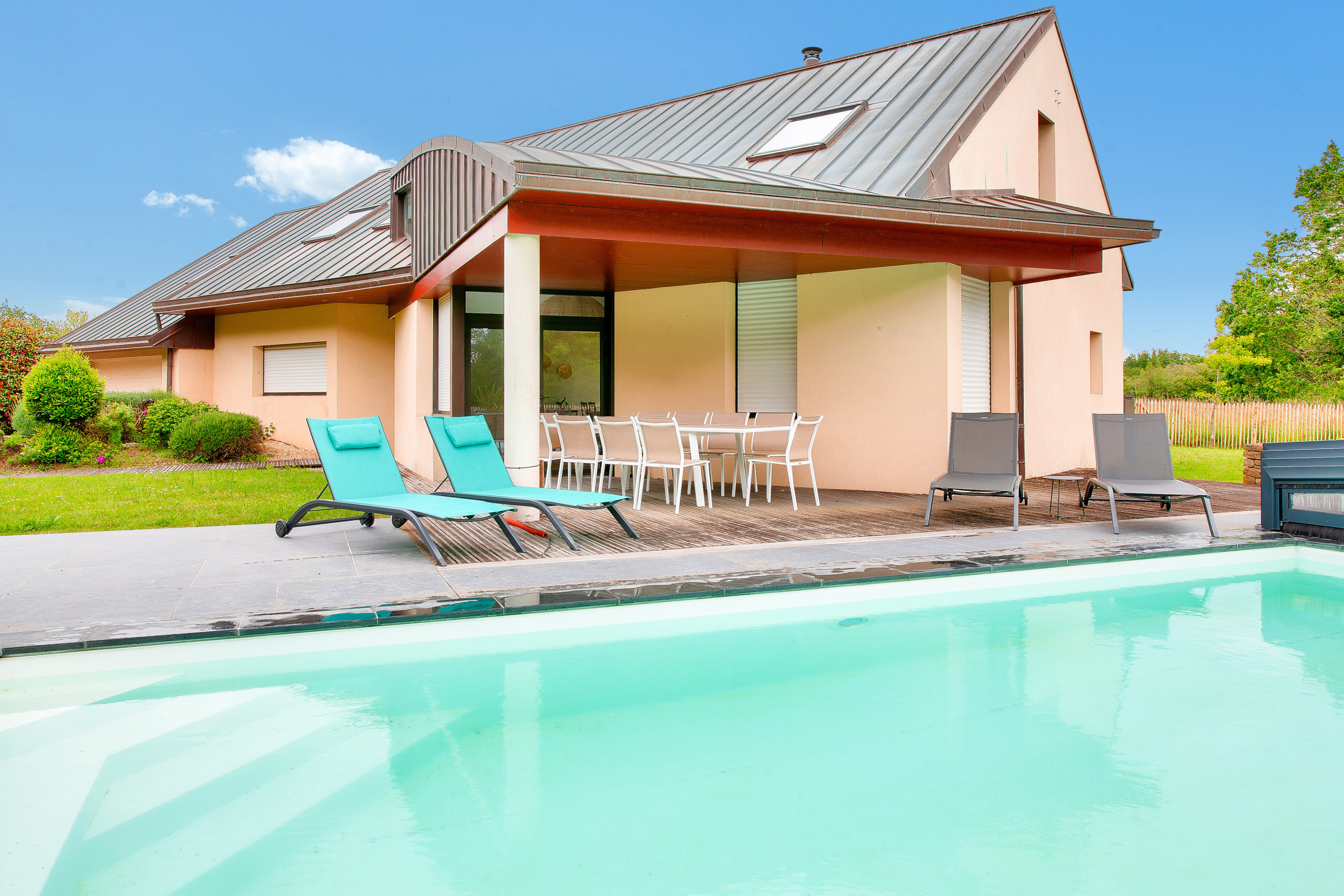  in Fouesnant - Garden and pool - 1km from beach- For 8