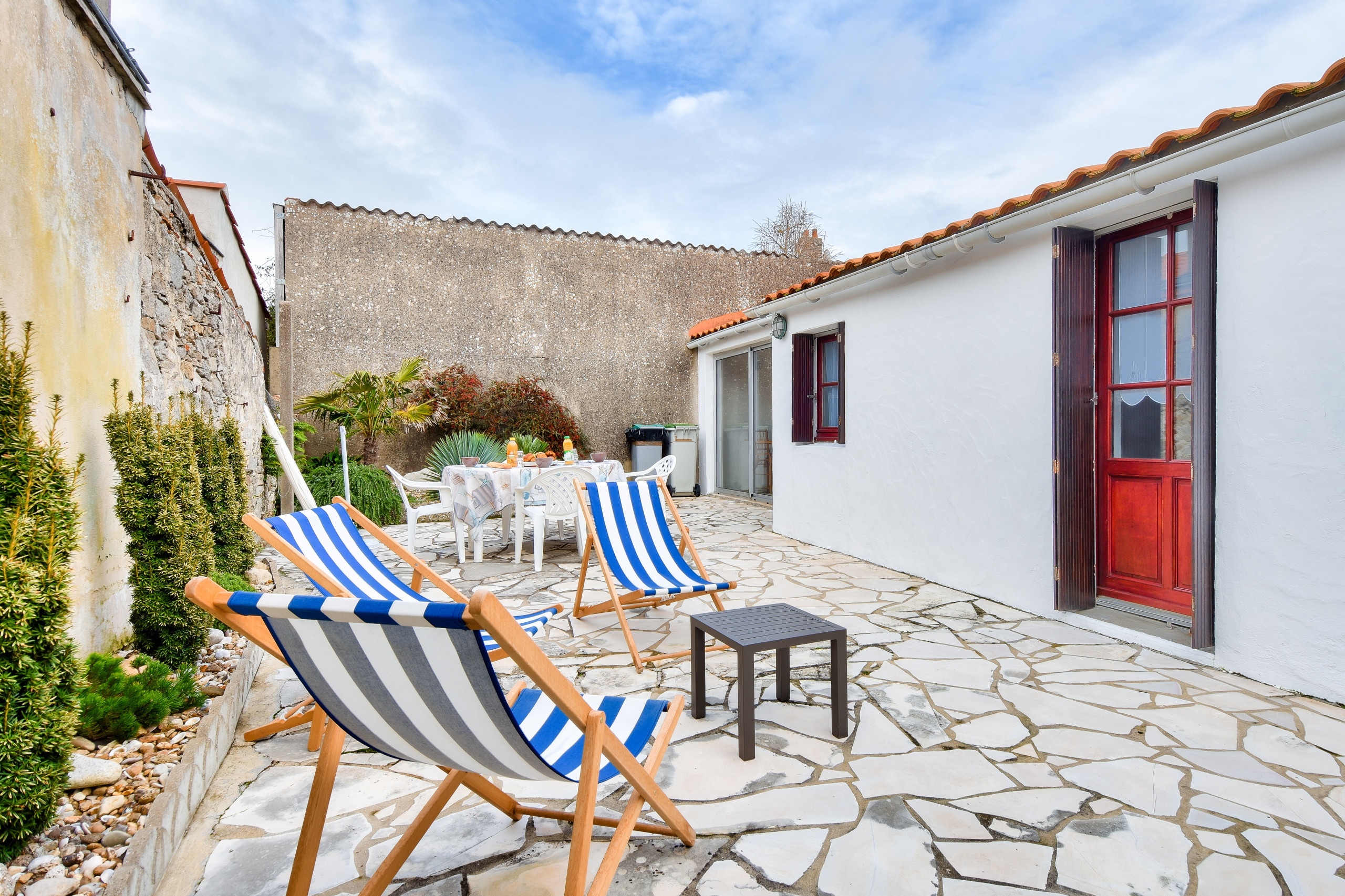  in Noirmoutier-en-l´Ile - Town centre - House for 4 with beautiful courtyard
