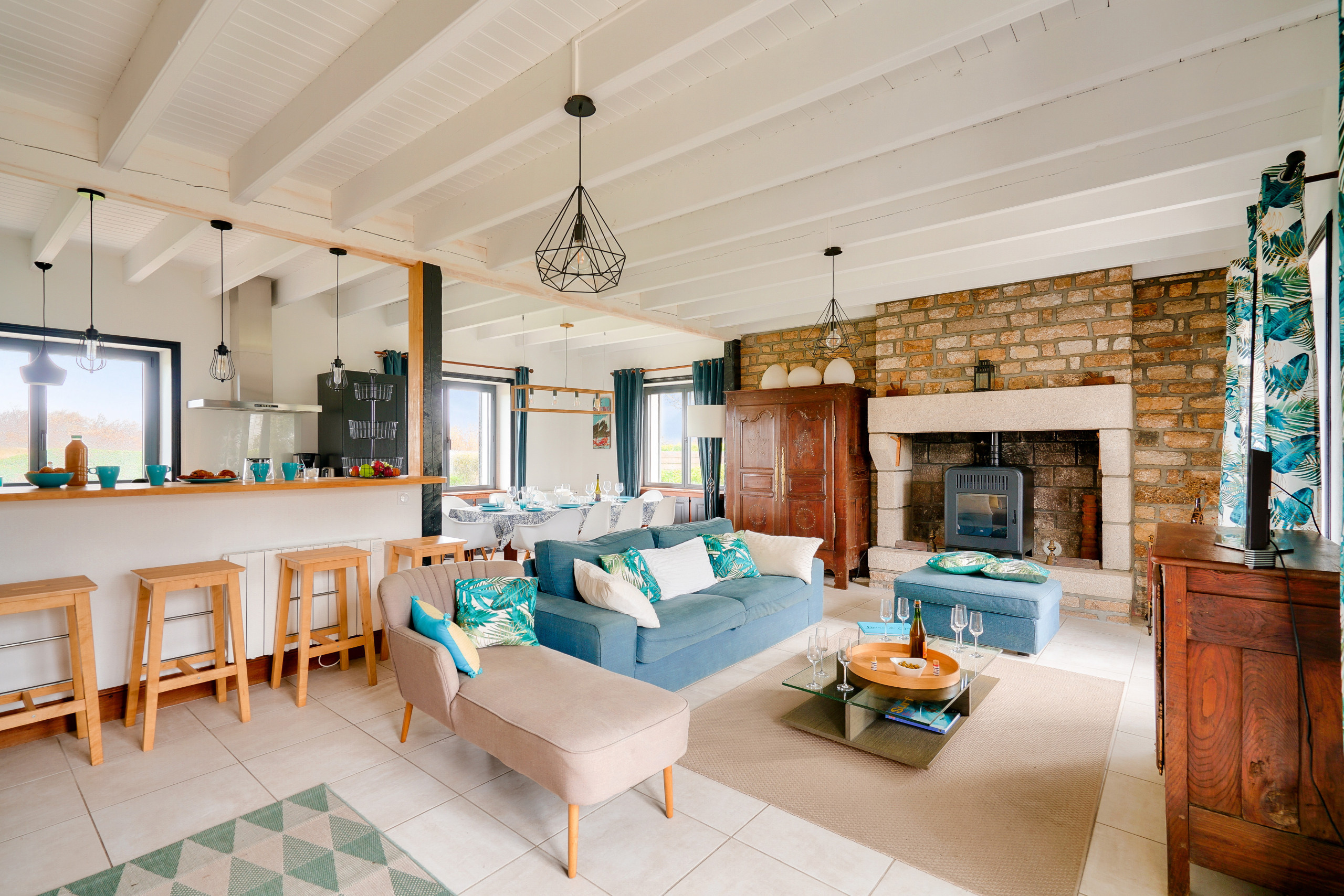  in Penmarch - 100m from the beach - house for 10 persons