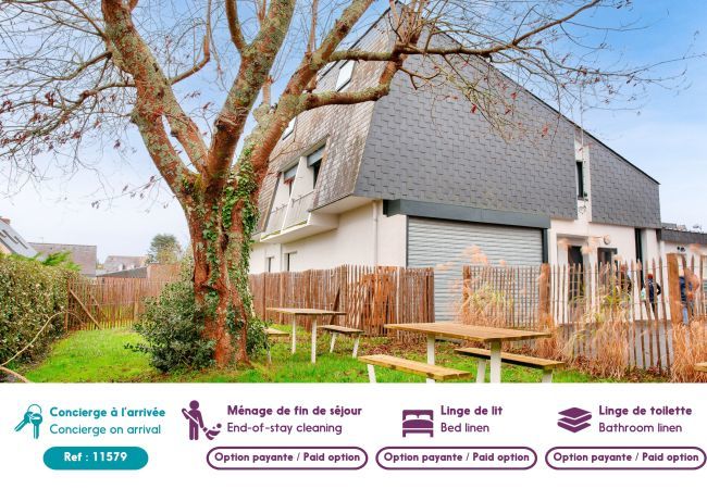 Apartment in Fouesnant - 350m 400m la Cale de Beg Meil's beach, flat for 2 Apartment in Fouesnant - 350m 400m la Cale de Beg Meil's beach, flat for 2