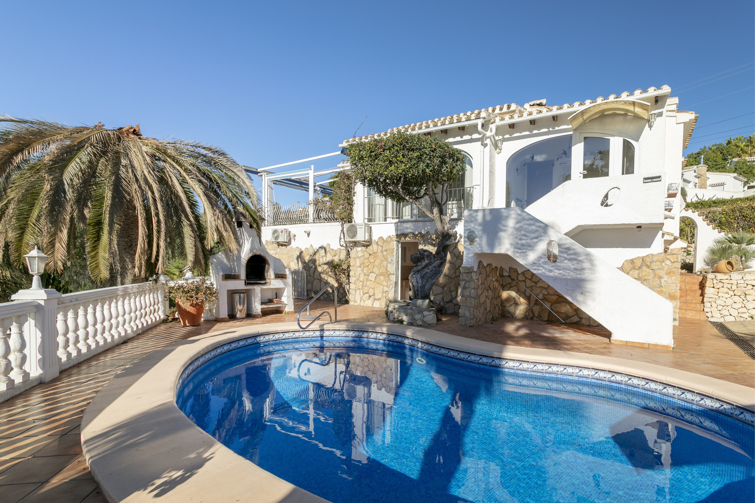 Villa/Dettached house in Benissa - Swimming pool villa in La Fustera, Benissa