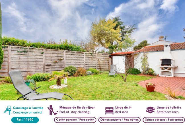 House in L'Epine - L'épine - Garden view - 3 Bedrooms - 900m beach House in L'Epine - L'épine - Garden view - 3 Bedrooms - 900m beach