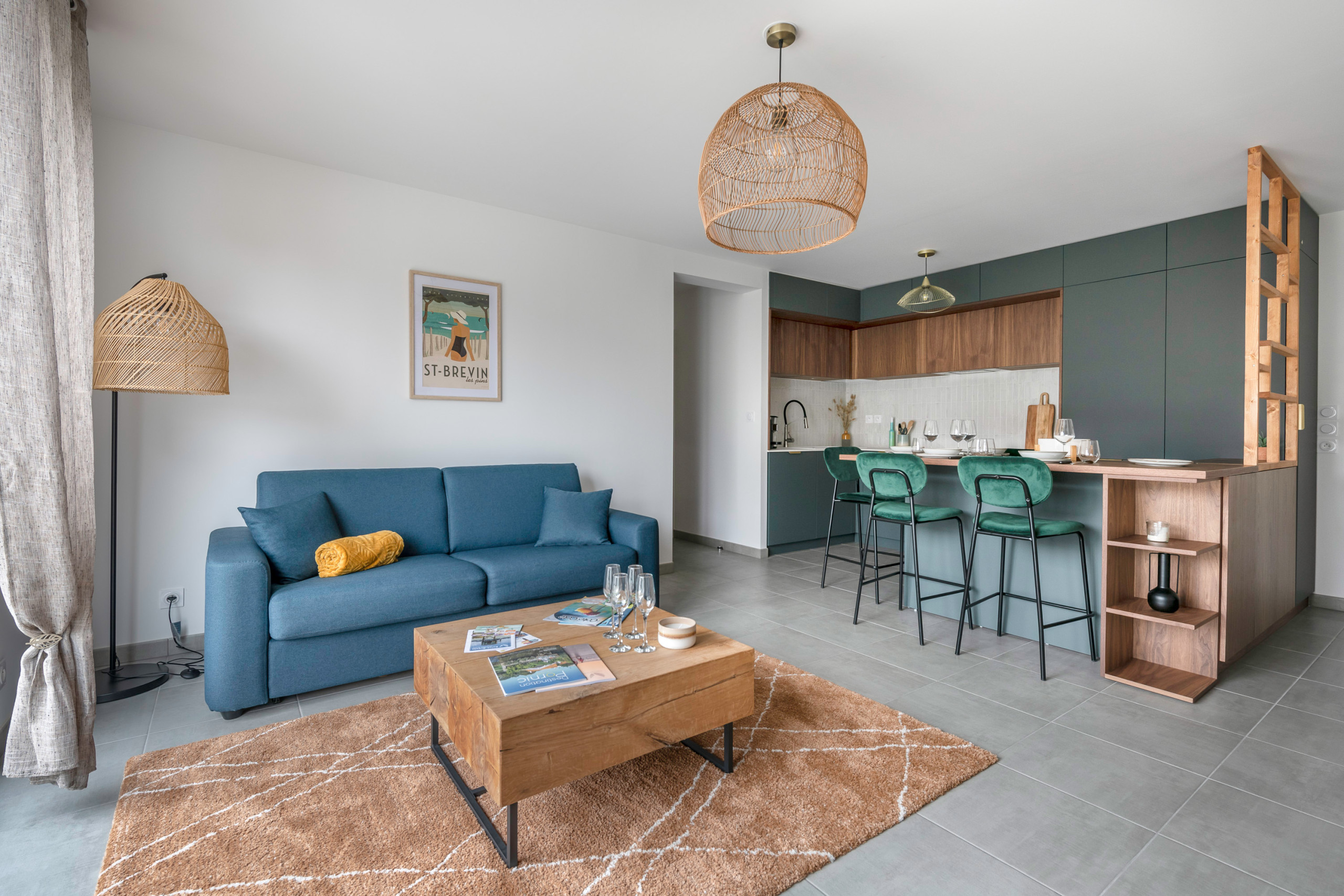  in Saint-Brevin-les-Pins - Apartment for 4, center and seaside
