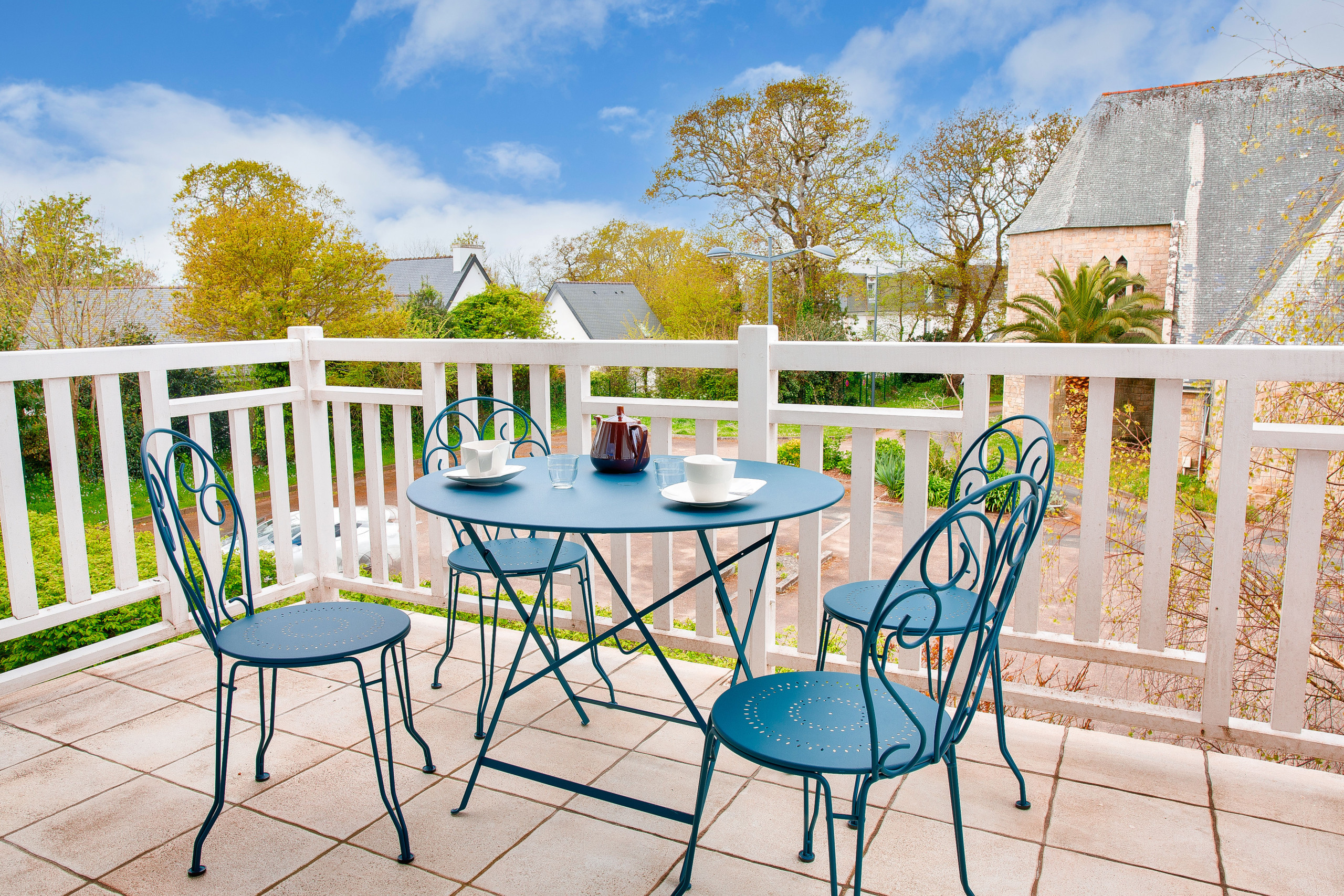  in Fouesnant - Close to beaches and shops, flat for 4