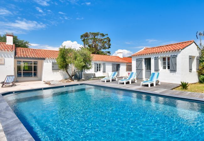 House in Noirmoutier-en-l´Ile - Beautiful swimming pool - 300m from the beach