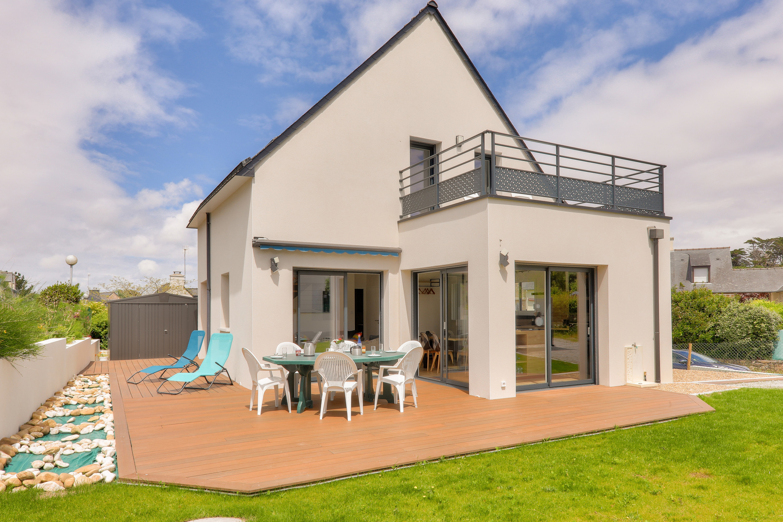 in Saint-Gildas-de-Rhuys - House with garden - 400m from Les Govelins beach