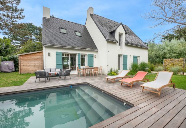 House in Piriac-sur-Mer - House for 8 - Heated pool - 100m from the beach