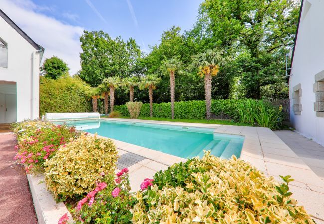 House in Arradon - House for 8 with pool 500m from the beach