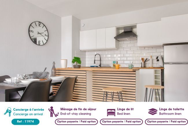 Apartment in Bénodet - sea view - 160m from the beach - Flat for 4  Apartment in Bénodet - sea view - 160m from the beach - Flat for 4