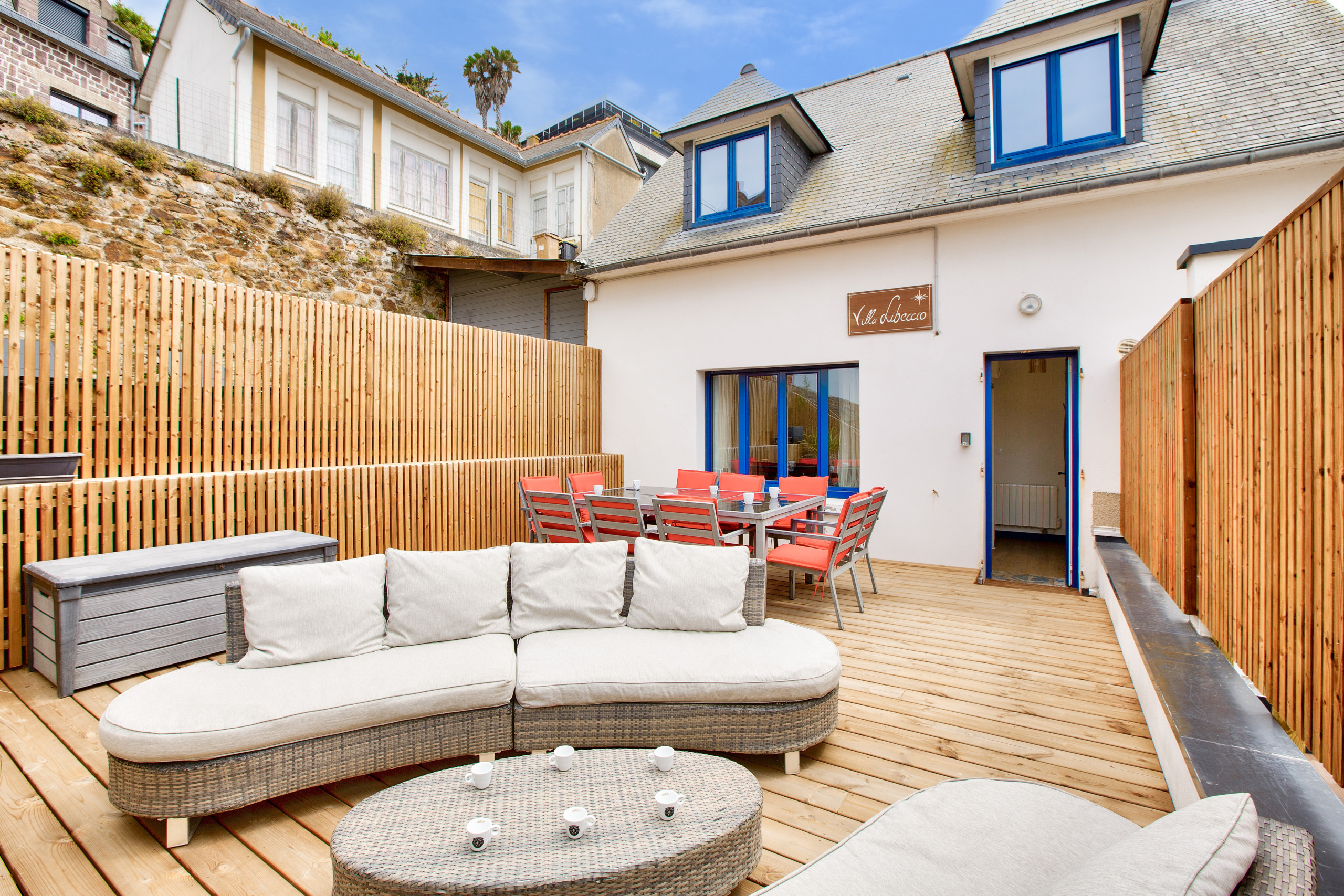  in Pléneuf-Val-André - 190m from the beach, downtown, house for 8