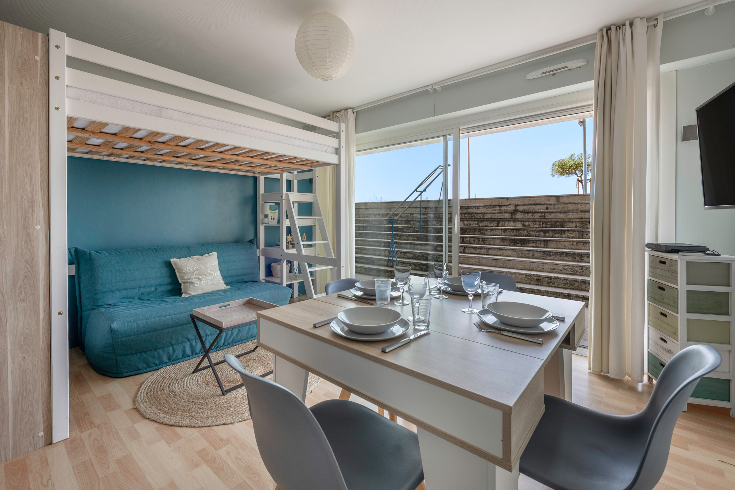  in La Baule-Escoublac - 40m from the beach, studio for 4