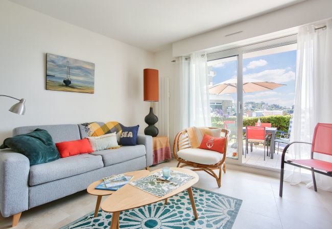 Apartment in Erquy - 25m from the beach, seaview, flat for 4