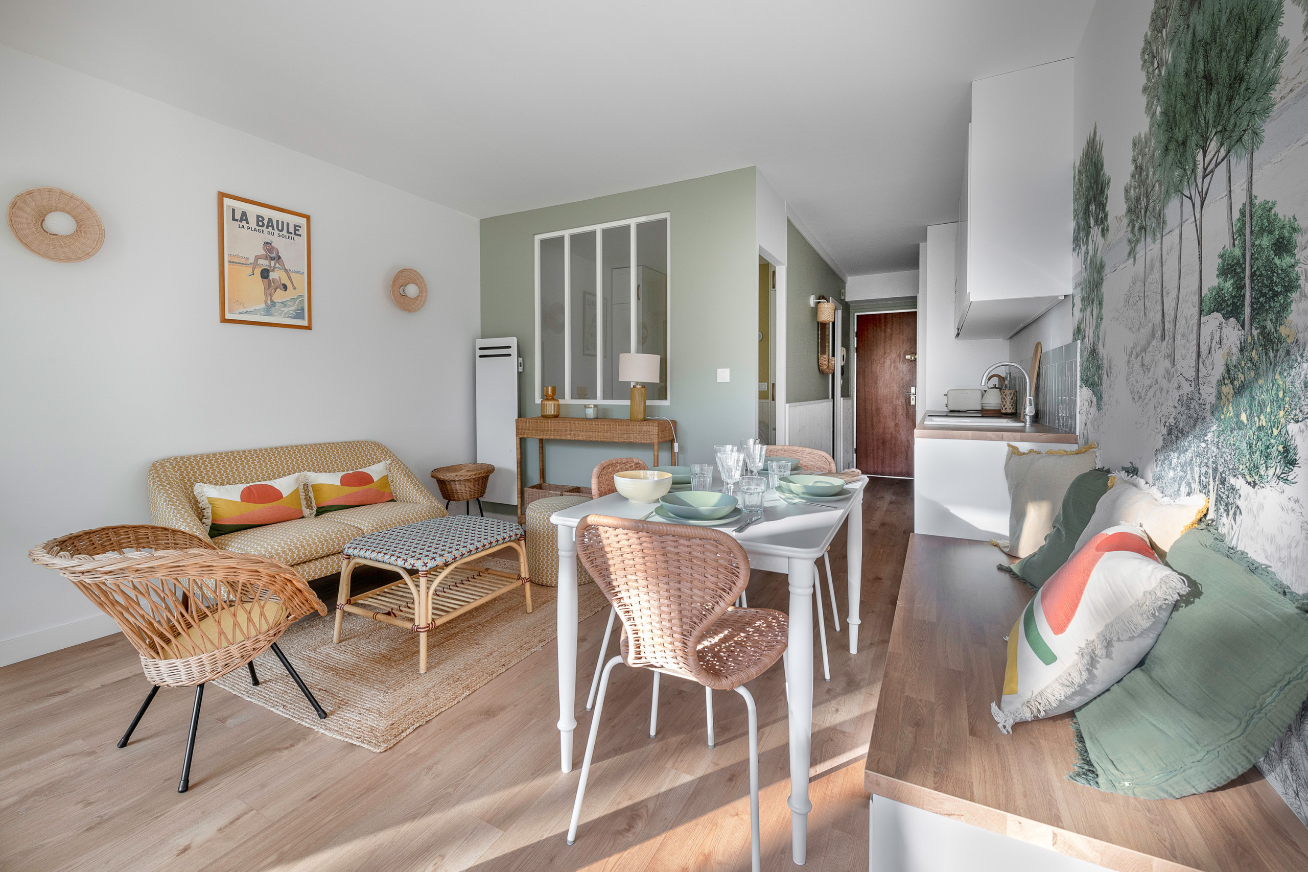  in La Baule-Escoublac - 220m from the beach, flat with terrace for 3