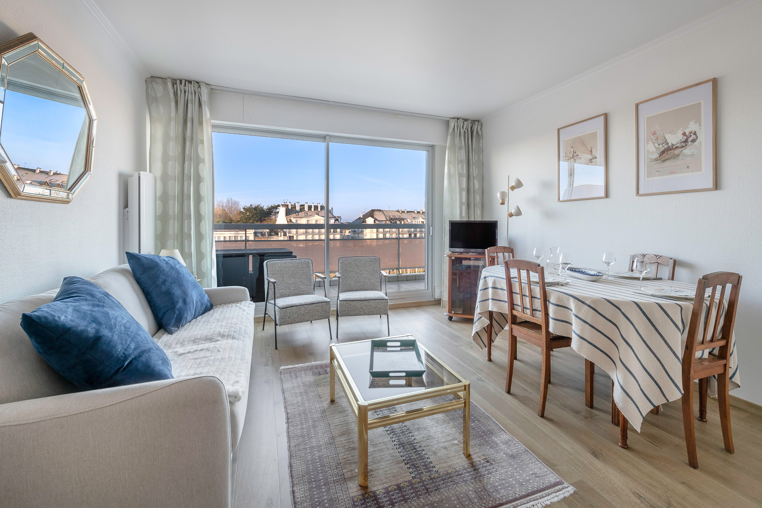  in La Baule-Escoublac - Flat for 2 adults and 1 child - View of the Port
