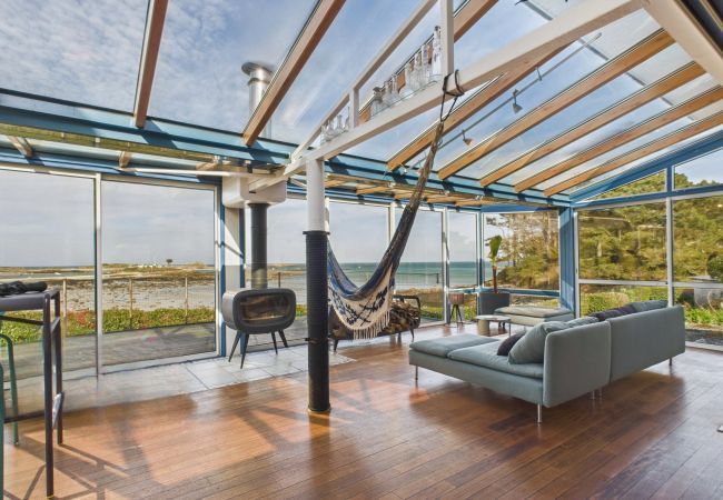 Villa in Plouguerneau - Superb villa  with its feet in the water