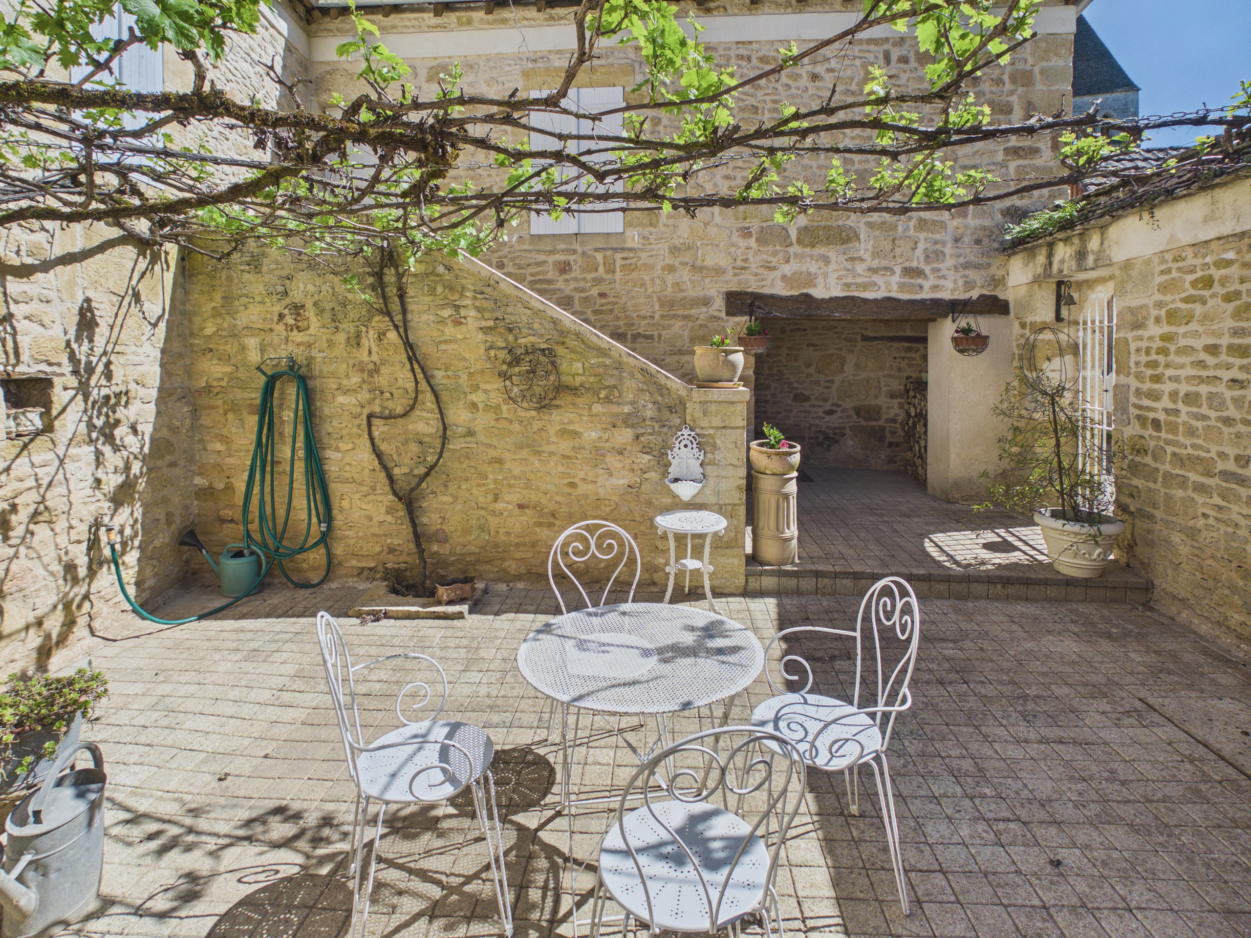  in Saint-Léon-sur-Vézère - Stone house at the foot of La Vézère, for 6