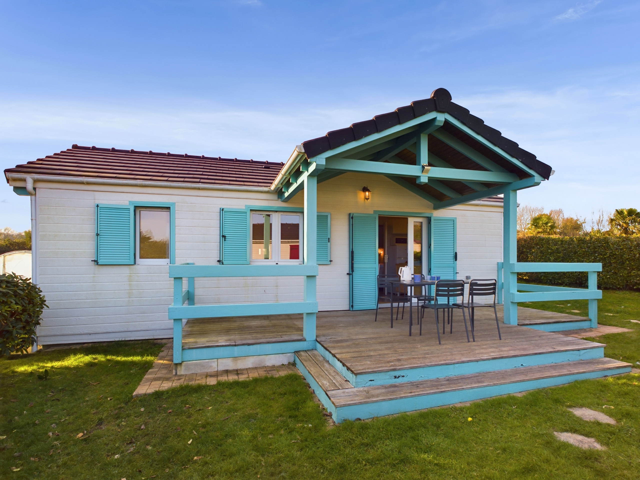 Bungalow/Linked villa in Pont-l´Abbé - Chalet for 4 in a residence with swimming pool