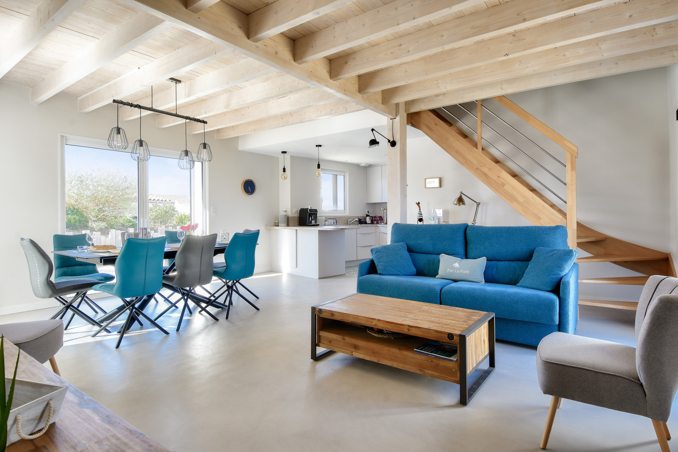  in Noirmoutier-en-l´Ile - House for 6 - Terrace - 300 m from the port