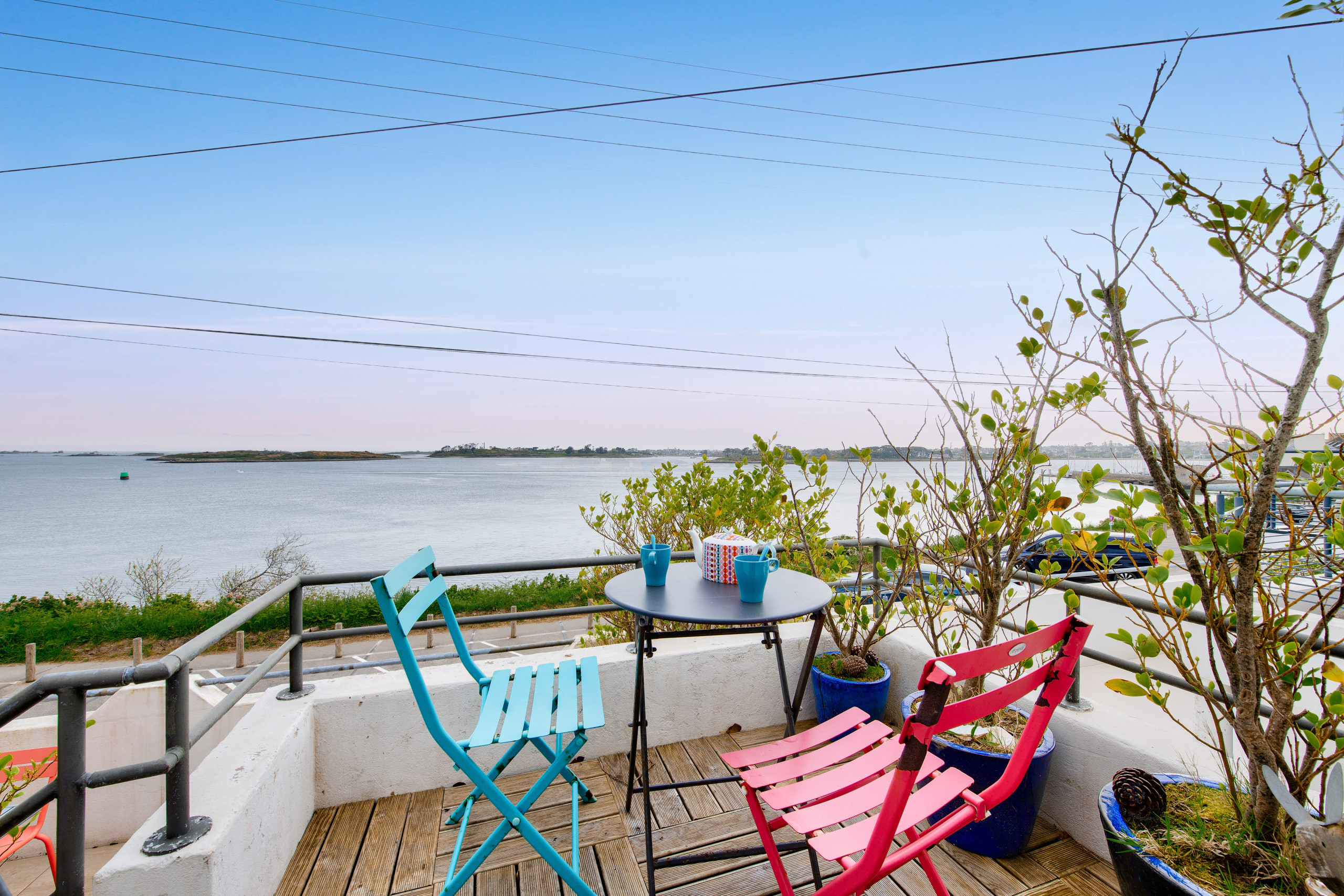  in Landéda - Exceptional view - House for 4 - 100m beach
