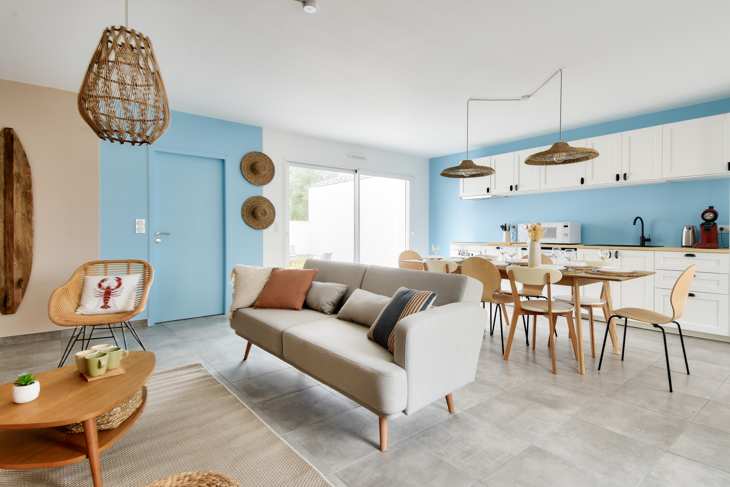  in La Guérinière - Beautiful house for 8- 400m from the beach- terrace