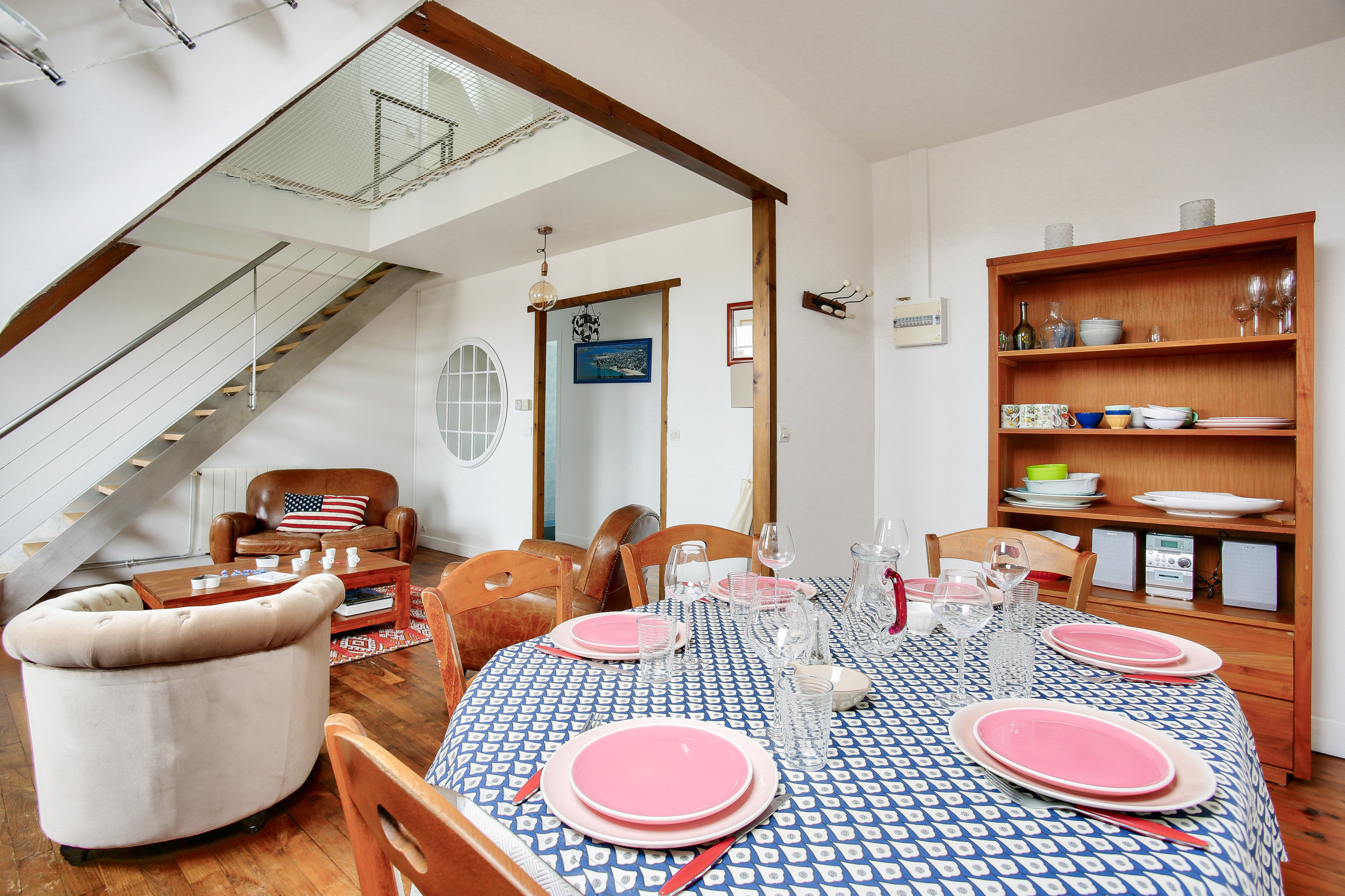  in Dinard - Duplex for 6 in the city center - 150m from the beach
