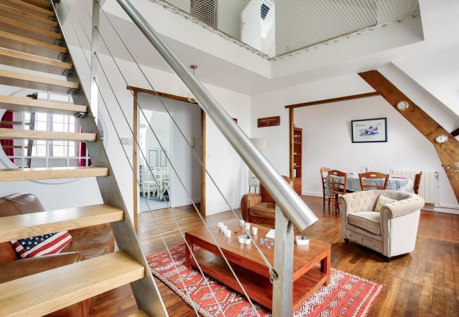 Apartment in Dinard - Duplex for 6 in the city center - 150m from the beach Apartment in Dinard - Duplex for 6 in the city center - 150m from the beach