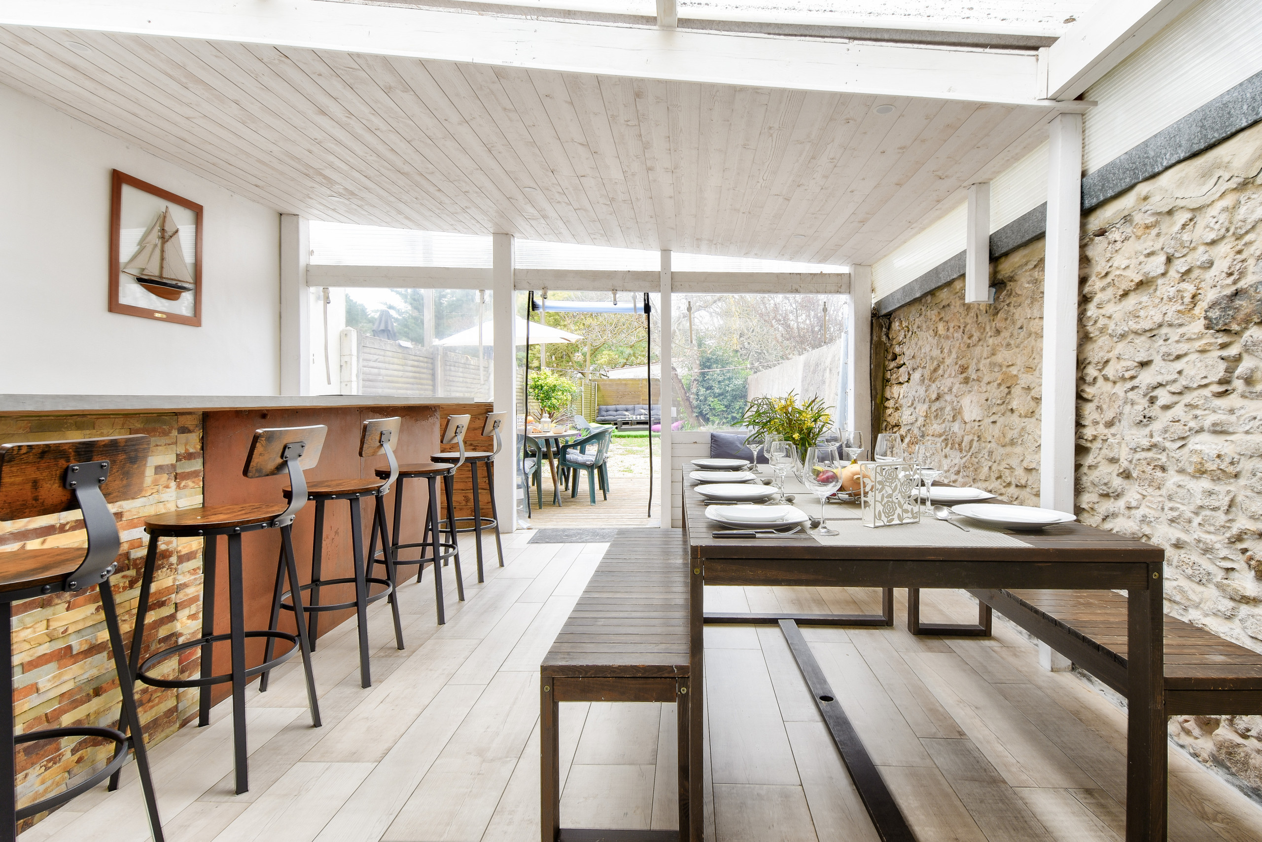  in Barbâtre - House with garden for 8, 550m from the beach