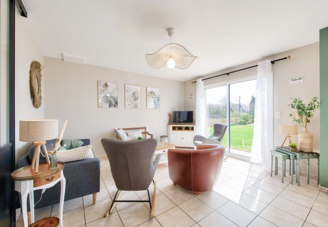 House in Plouguerneau - House for 6 with garden 500 m from the beach