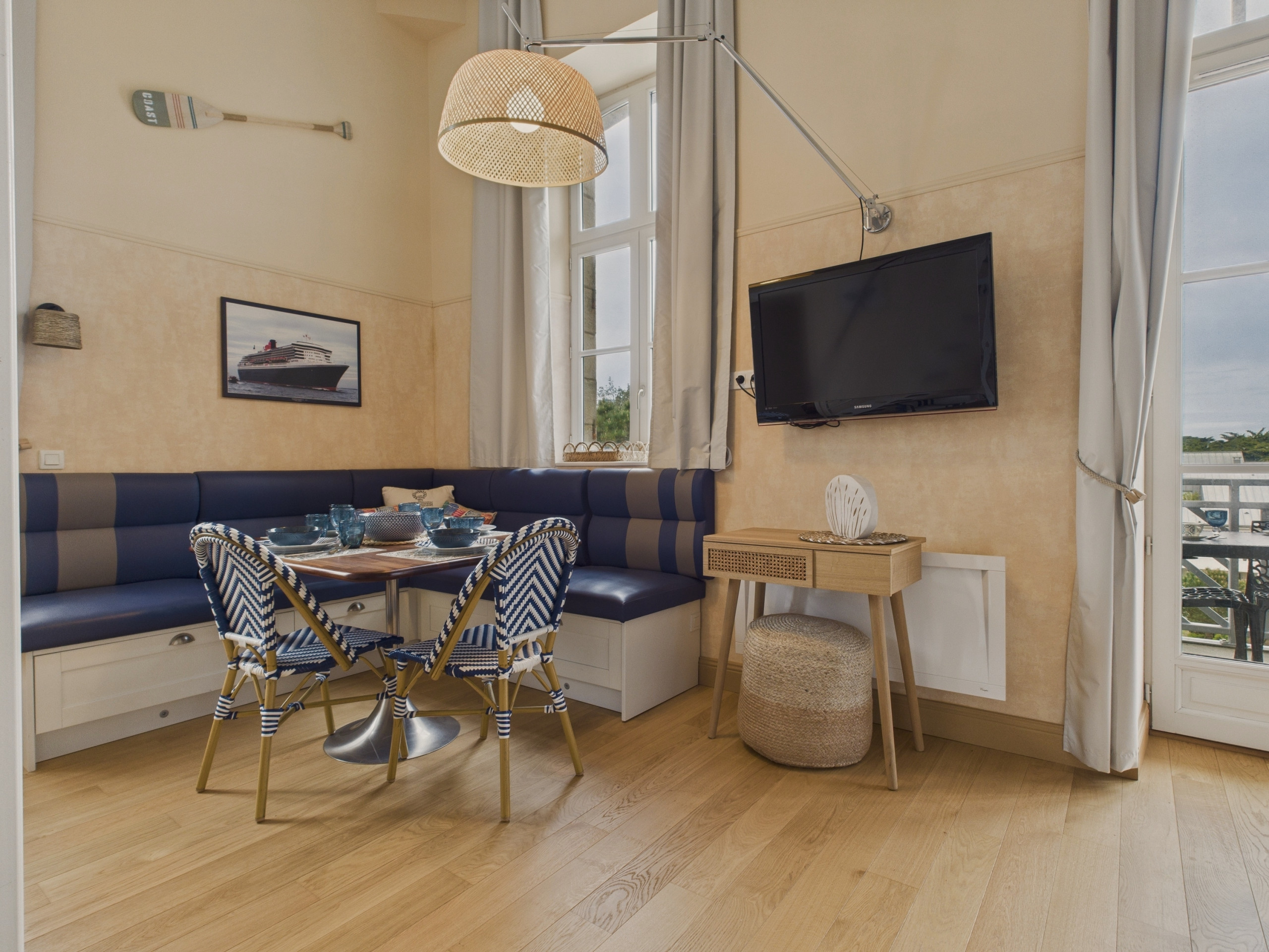  in Le Croisic - Duplex for 4 with balcony and direct beach access