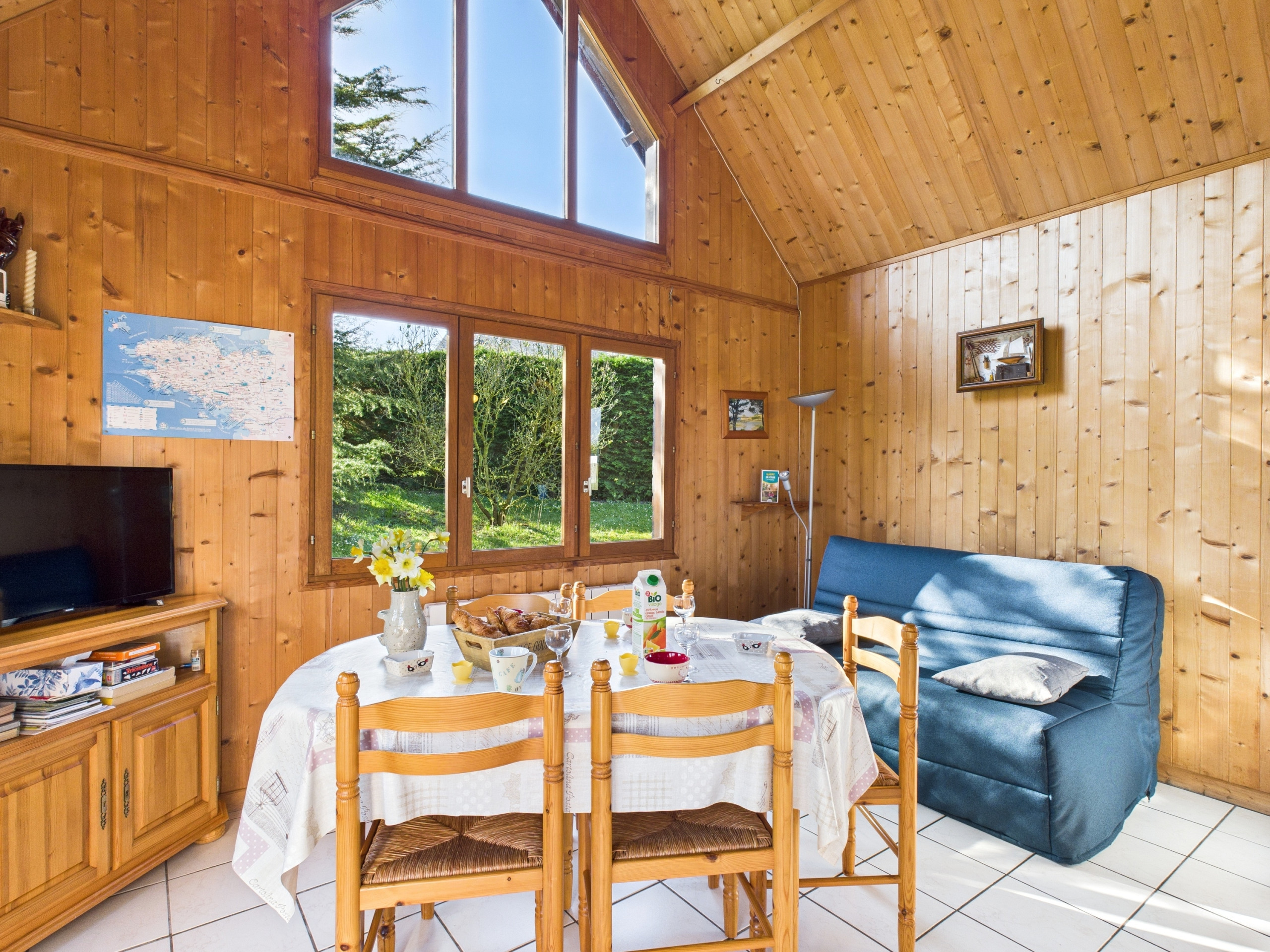 Villa in Plurien - Chalet for 2 adults and 2 children - garden and terrace