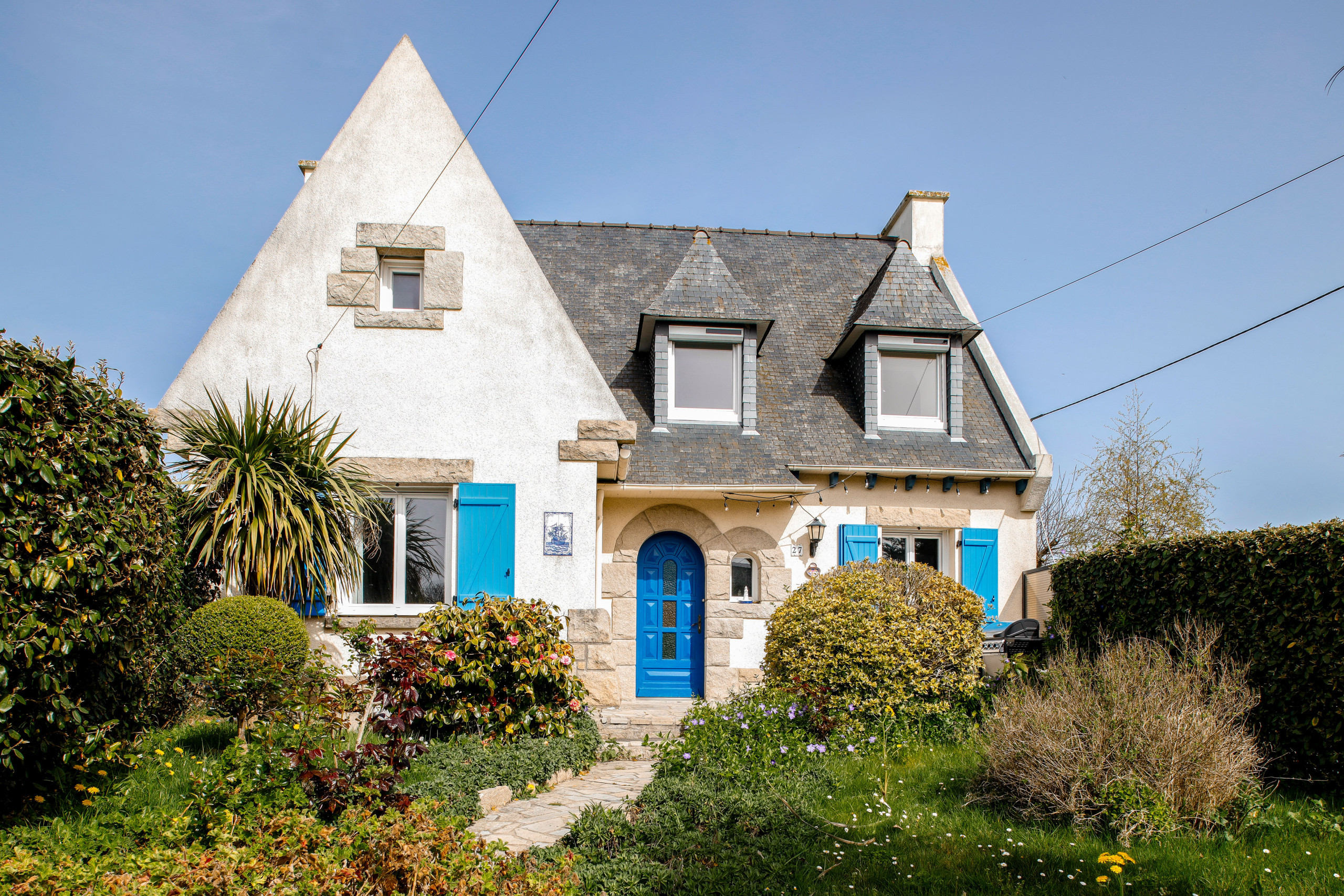  in Erquy - House for 8 - heated pool - 800m from the beach